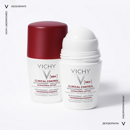 Vichy Clinical Control Дезодорант-антиперспирант 50 мл 1 шт