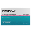 Миореол таблетки покрыт.плен.об. 10 мг+20 мг 28 шт