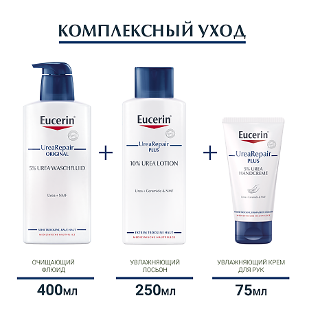 Eucerin UreaRepair Plus Крем для рук увлажняющий туба 75 мл 1 шт