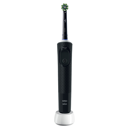 Oral-B Электрическая зубная щетка Vitality PRO D103.413.3 CrossAction Protect X Clean Black черная 1 шт