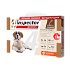 Inspector Quadro Капли на холку для собак 40-60 кг пипетка 3 шт