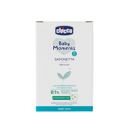 Chicco Мыло Baby Moments 0м+ 100 г