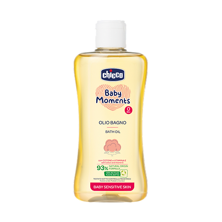 Chicco Масло для ванны Baby Moments 0м+ 200 мл