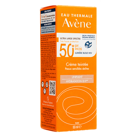 Avene Солнцезащитный крем тонирующий SPF50+ 50 мл 1 шт