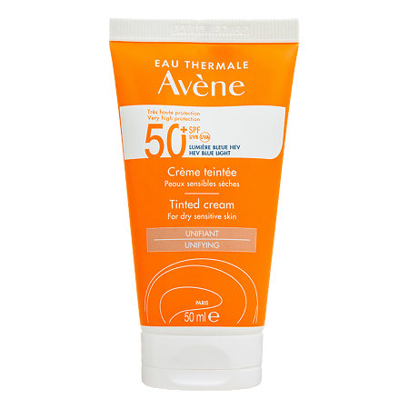 Avene Солнцезащитный крем тонирующий SPF50+ 50 мл 1 шт