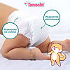 Подгузники Tanoshi Baby Diapers для детей р S 3-6 кг 72 шт