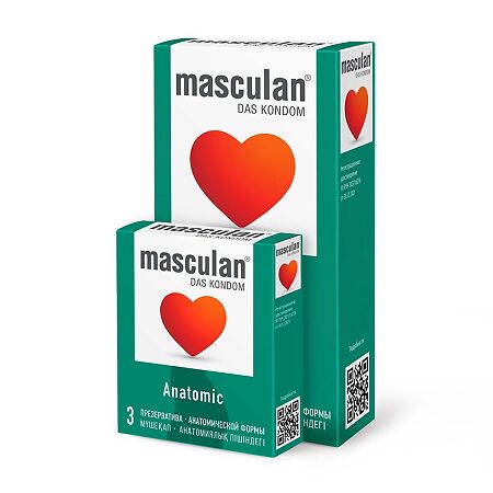 Презервативы Masculan Anatomic 3 шт