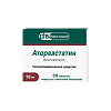 Аторвастатин таблетки покрыт.плен.об. 10 мг 30 шт