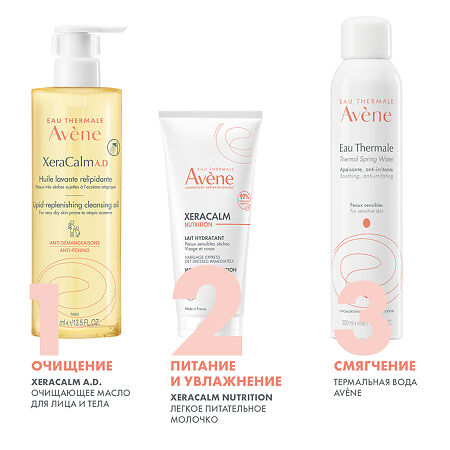 Avene XeraCalm Nutrition Легкое питательное молочко 200 мл 1 шт