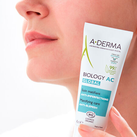 A-Derma Biology AC Global Крем для комплексного ухода за проблемной кожей 40 мл 1 шт