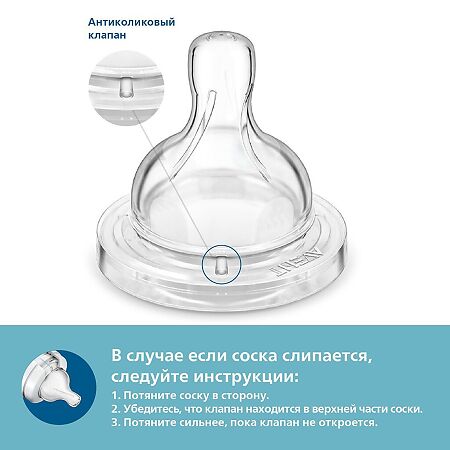 Philips Avent Бутылочка для кормления Anti-colic 0+ SCY100/01 125 мл 1 шт