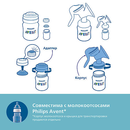 Philips Avent Бутылочка для кормления медленный поток Anti-colic 1+ SCY103/02 260 мл 2 шт