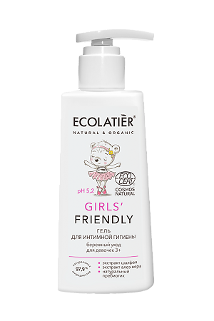 Ecolatier baby Гель для интимной гигиены Girls' Friendly 3+ 150 мл 1 шт