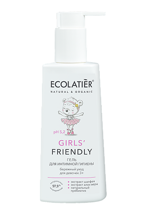 Ecolatier baby Гель для интимной гигиены Girls' Friendly 3+ 150 мл 1 шт