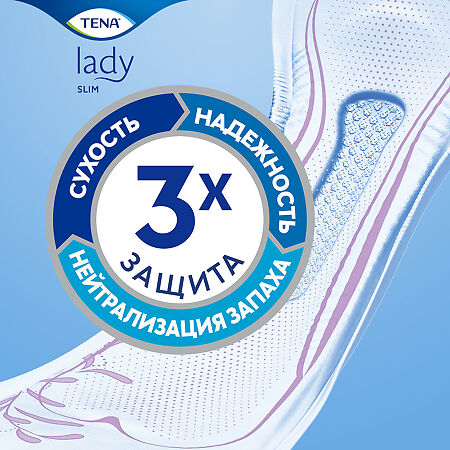 Tena Lady Slim Extra Plus прокладки урологические 8 шт