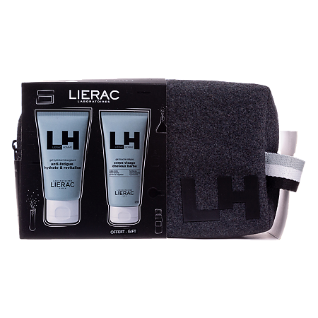 Lierac Homme Подарочный набор для мужчин Гель для лица 50 мл+Гель для душа 50 мл 1 уп