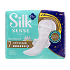 Ола (Ola!) Silk Sense Classic Wings Singles Night Plus прокладки толстые Ромашка 7 шт