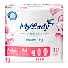 My Lady Прокладки ультратонкие Instant Dry Airlaid Technology M 10 шт