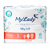 My Lady Прокладки ультратонкие Silky Soft Airlaid Technology L 8 шт