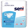 Seni Super Medium подгузники для взрослых (75-110 см) 10 шт