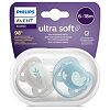 Philips Avent Пустышка Ultra Air SCF091/15 в комплекте с футляром для хранения и стерилизации 6-18 мес 2 шт