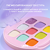 Love Generation Палетка теней для век Eyeshadow Palette I’m who I want to be 01 9 оттенков 7,2 г 1 шт